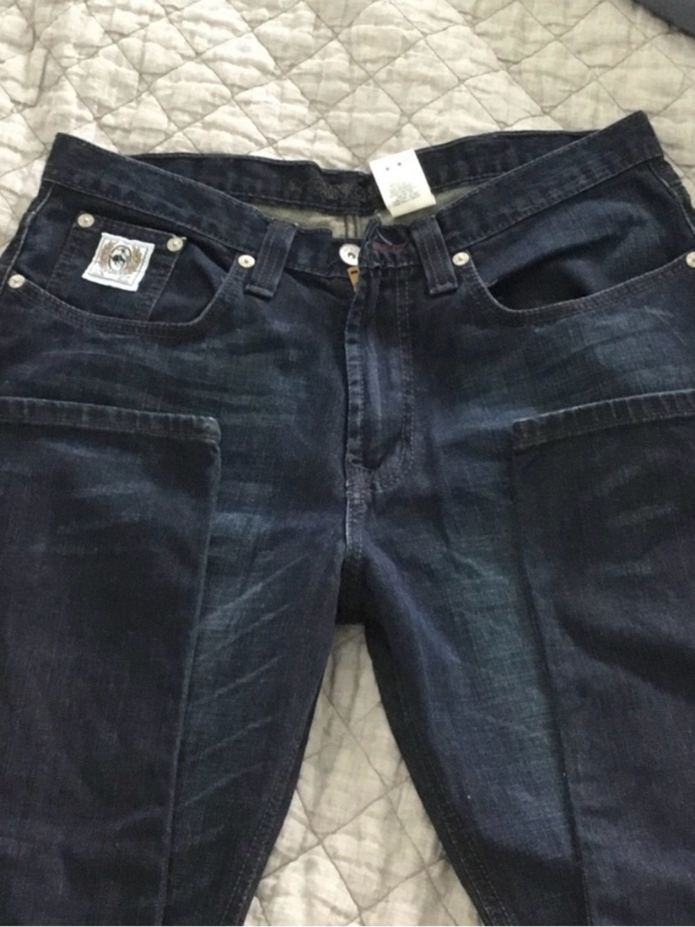 Cinch Men's Dark Indigo Slim Straight Jeans